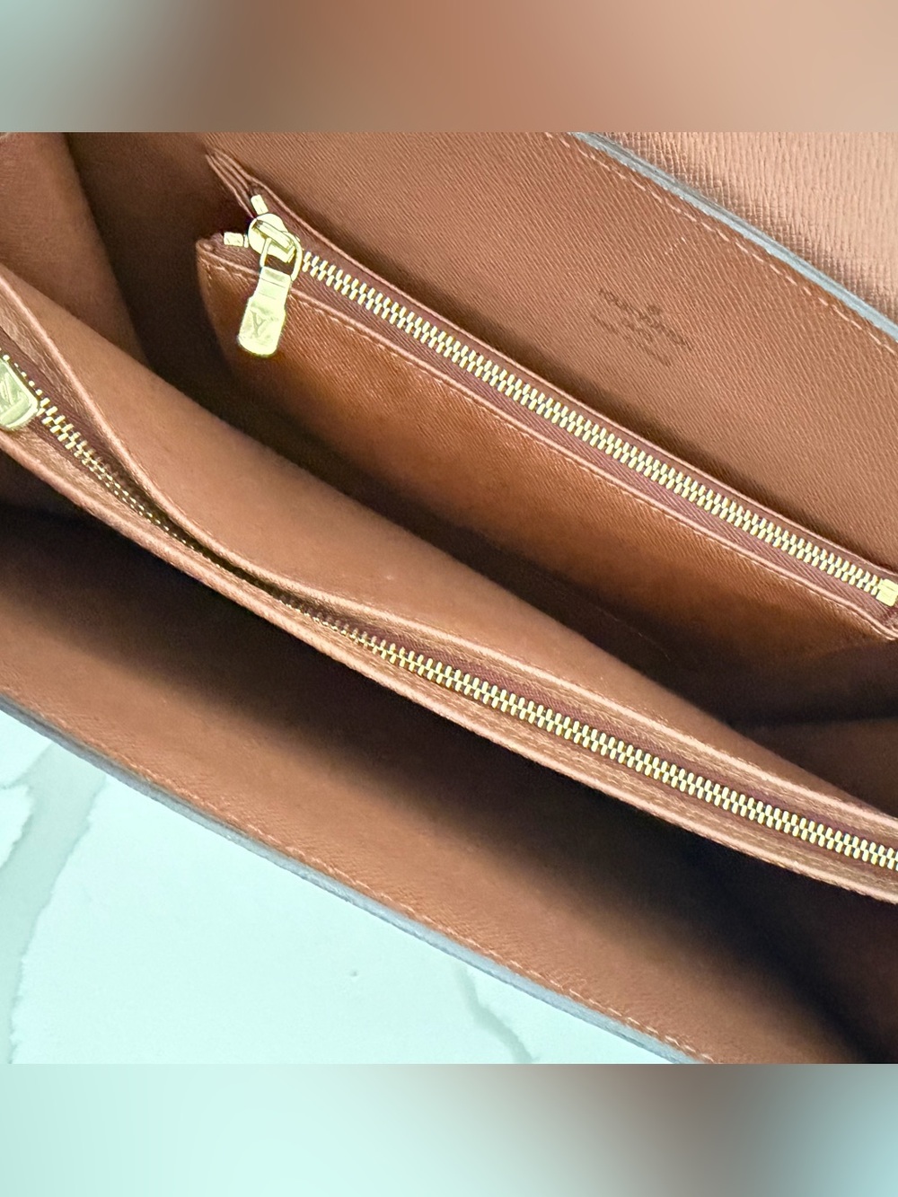 Louis Vuitton Monogram Courcelles Purse - Picture 6 of 9